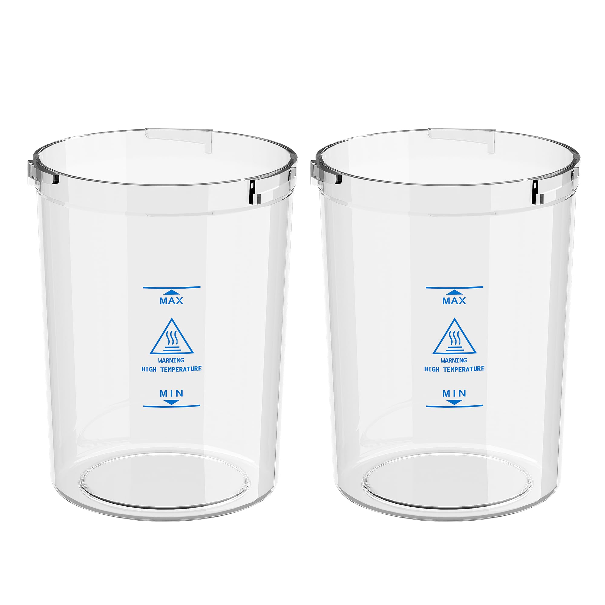SalonDepot Water Jar for Facial Steamer Universal Plastic Water Cup 2 PCS