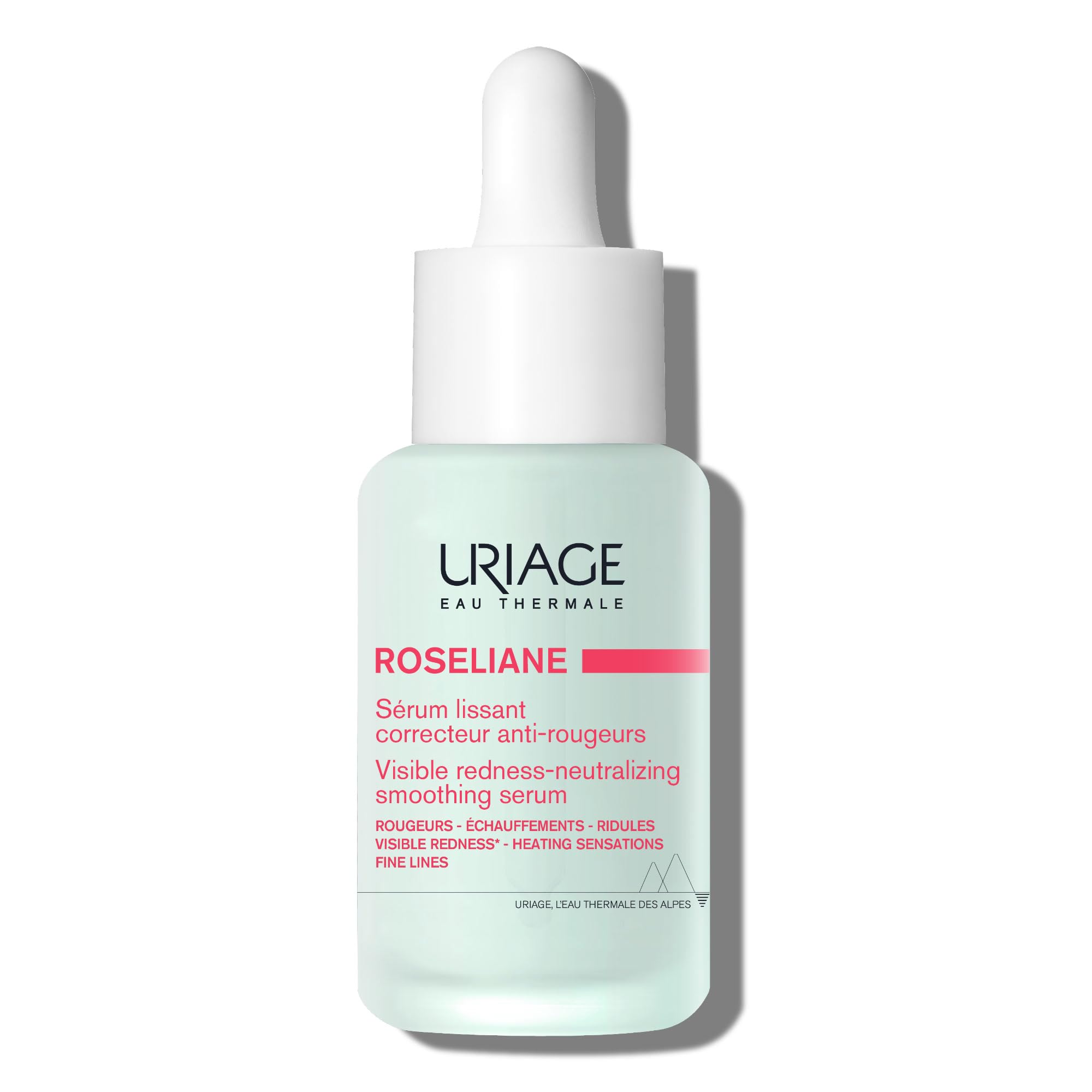 URIAGE Ros  liane Redness-Neutralizing Serum | Anti-Redness & Anti-Aging, Soothes & Smoothes, Reduces Redness & Fine Lines, Gree