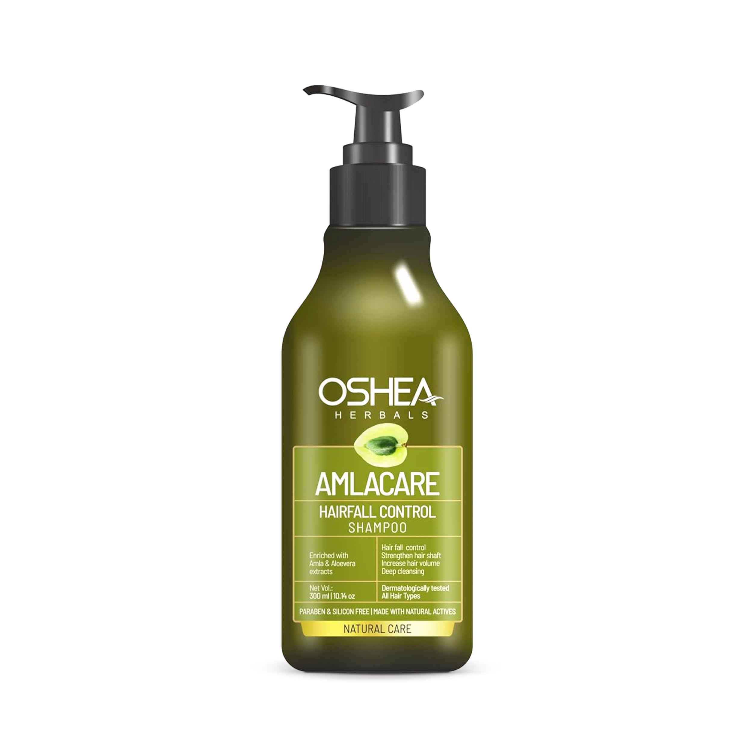 Oshea Herbals Amlacare Hairfall Shampoo For Women & Men | Deep Cleansing & Strengthening Formula | Helps Reduce Hair Fall & Cont