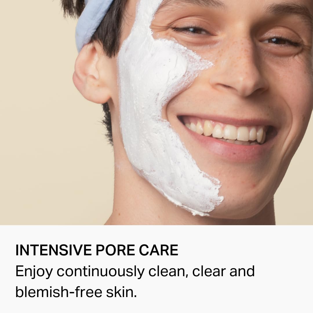 YOUR Purifying Detox Face Mask - Blackhead, Whiteheads & Pores Remover, Anti-Acne & Pimple, Cleansing & Exfoliating Care, for Hy