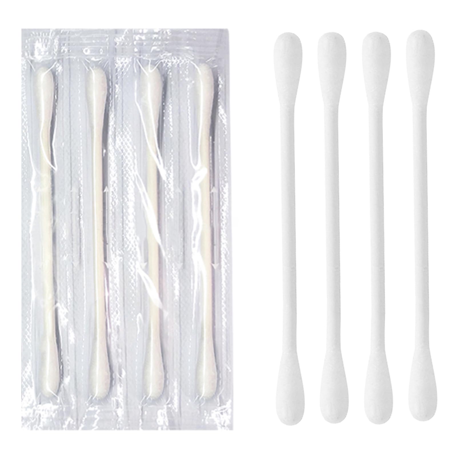 Individually Wrapped Cotton Swabs,Travel Cotton Swabs,Cotton Stick,Double Round Cotton Swabs,Round Cotton Swabs,Individually Pac
