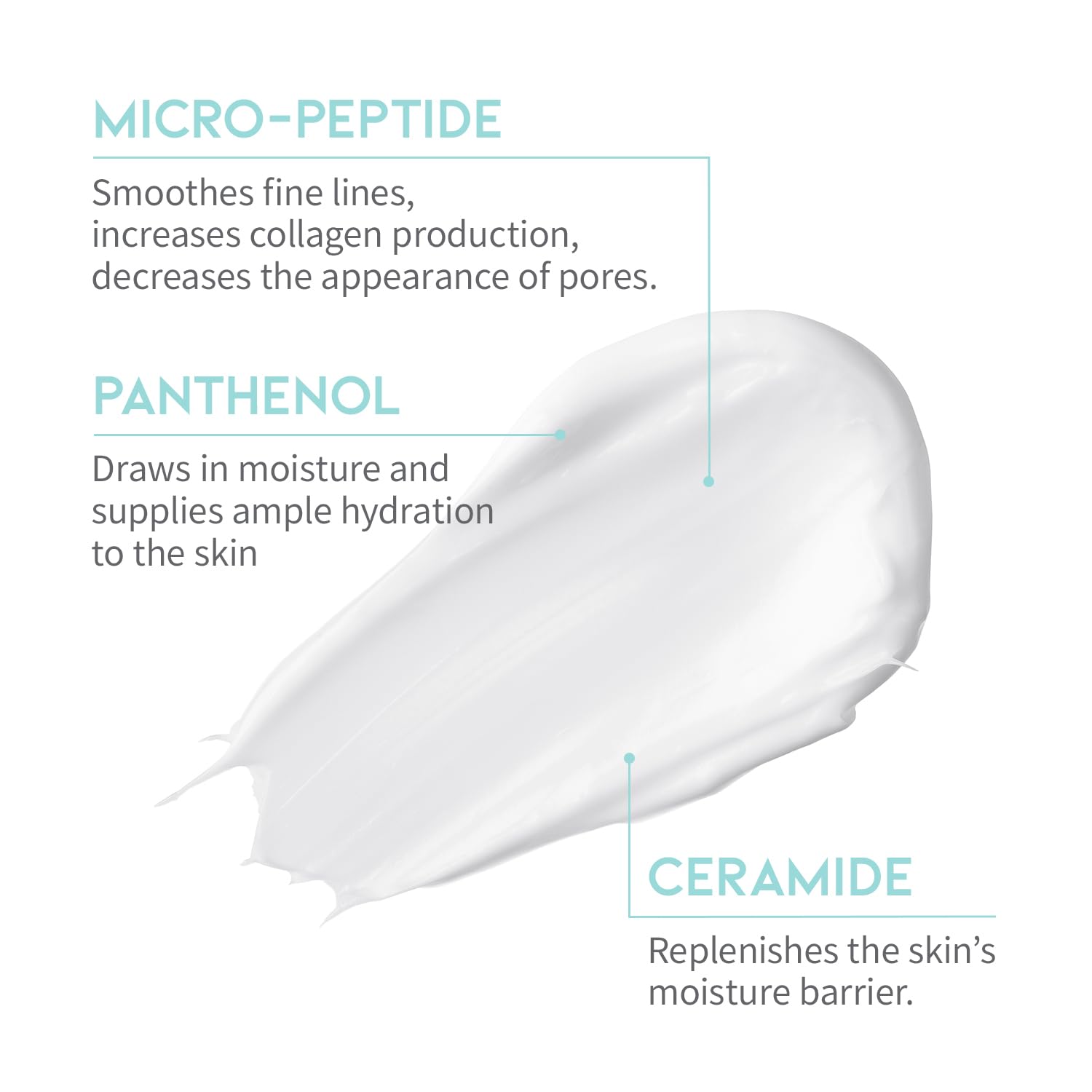 #OOTD Peptide Moisturizer Cream For Face, Dry Sensitive Skin Protection Barrier Cream For Aging Skin, Anti Aging, Hydrating, Pep