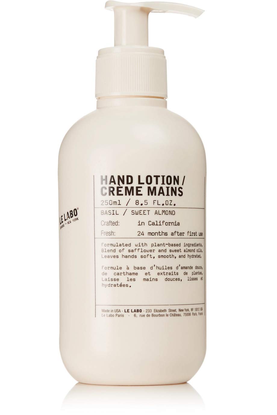 Le Labo Basil Hand Lotion, 8.5 Ounce