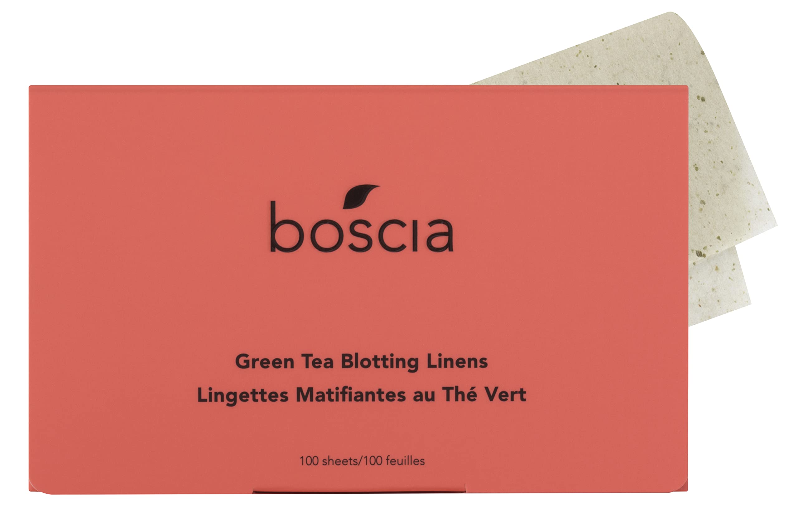 boscia Green Tea Blotting Linens  Vegan, CrueltyFree, Natural Skin Care  Oil Blotting Sheets for Face  For Combination to Oi