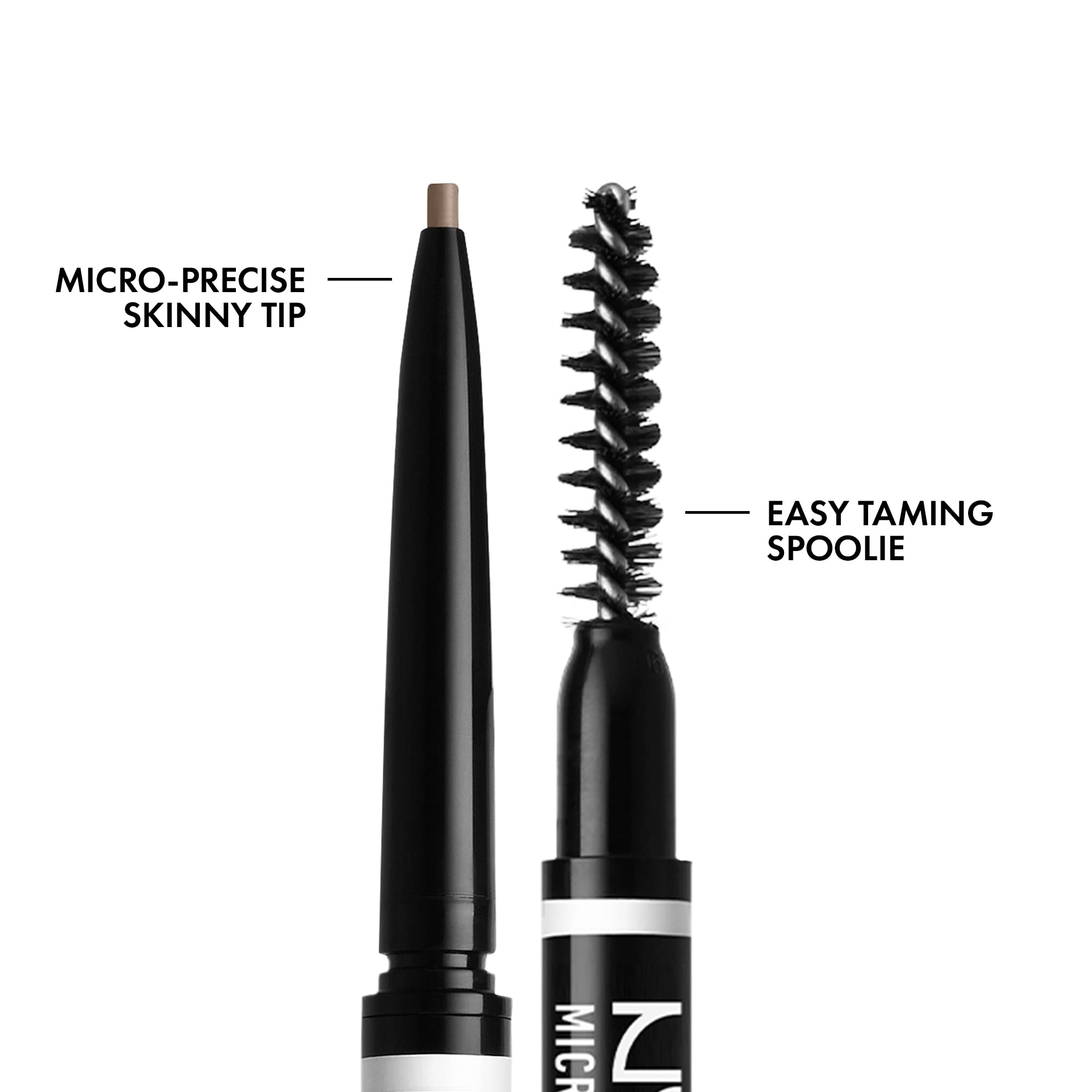 NYX PROFESSIONAL MAKEUP Micro Brow Pencil, Eyebrow Pencil - Ash Blonde