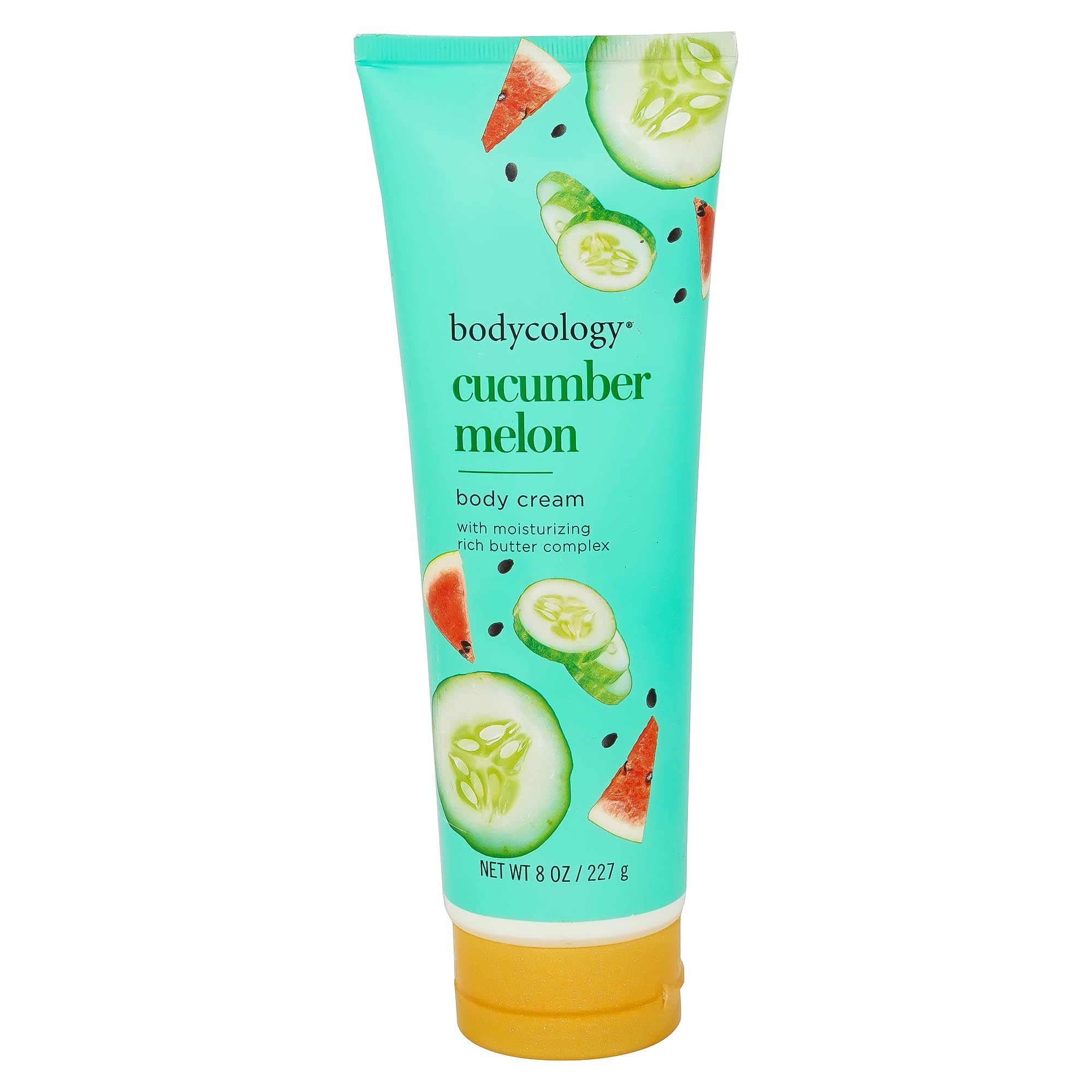 Bodycology Body Cream - Cucumber Melon for Women - 8 oz Body Cream