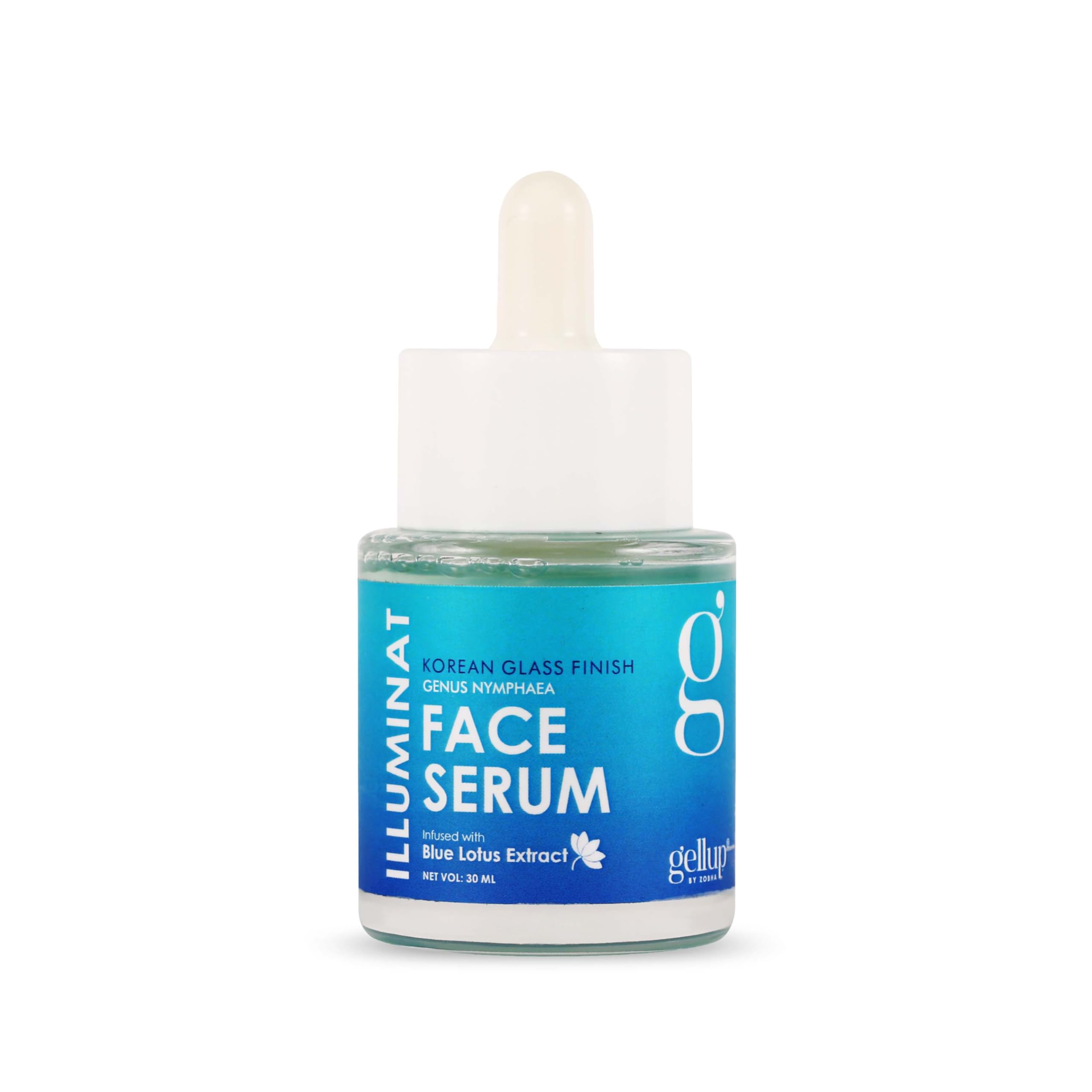 Zobha Illuminat Korean Glass Finish Face Serum  Hydrating, Illuminating, & PoreMinimizing Serum With Hyaluronic Acid, Niacinam
