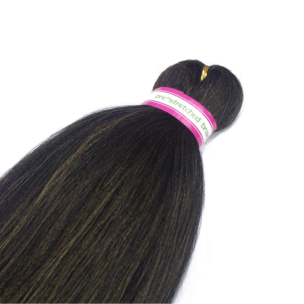 Dorsanee Ombre Honey Blonde Braiding Hair Pre Stretched 20 Inch 6 Packs Braiding Hair Extensions For Crochet Box Braids Twists L