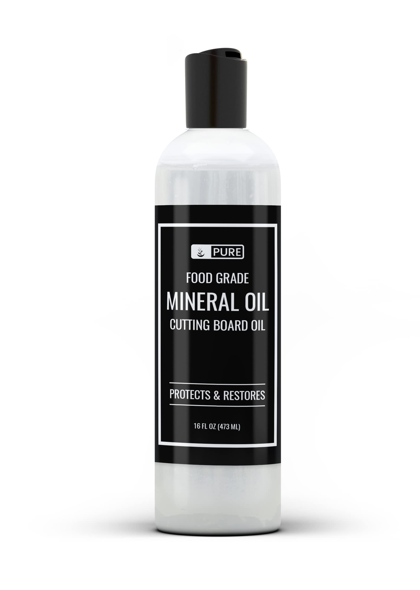 Pure Original Ingredients Mineral Oil (16 Oz) For Cutting Boards, Butcher Blocks, Counter Tops, Wood Utensils