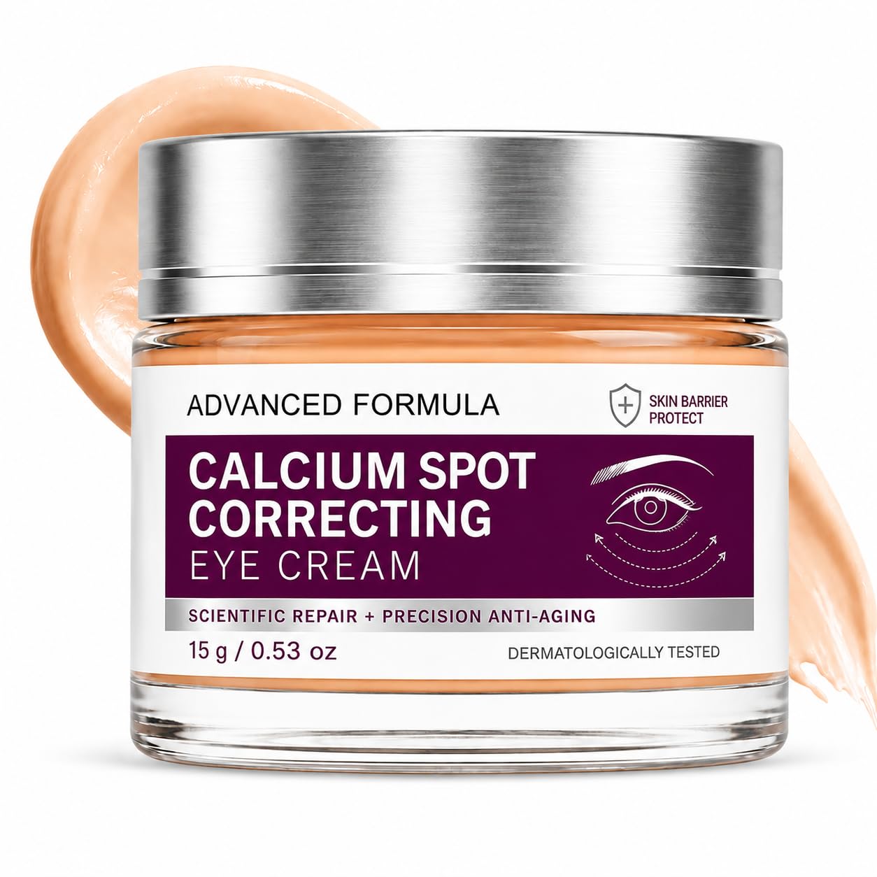 TWMKLP Calcium Dark Spot Eye Cream, 15 g, Niacinamide PeptideTech Eye Care