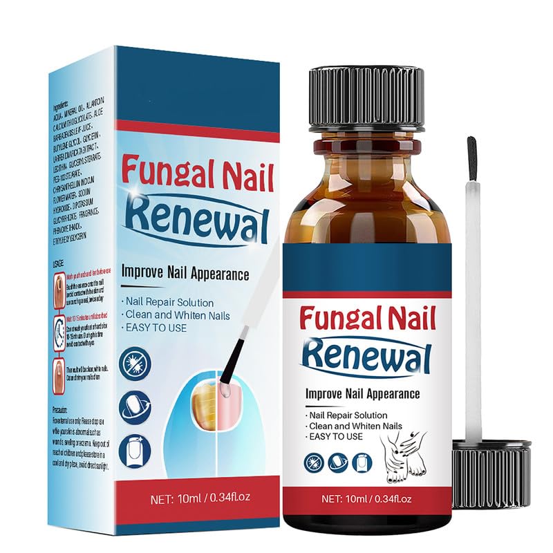 Easilydays Nail Repair Essnce Liquid, Fingernail and Toenail Repair, Fix & Renew Damaged, Broken, Cracked & Discolored Nails, Re