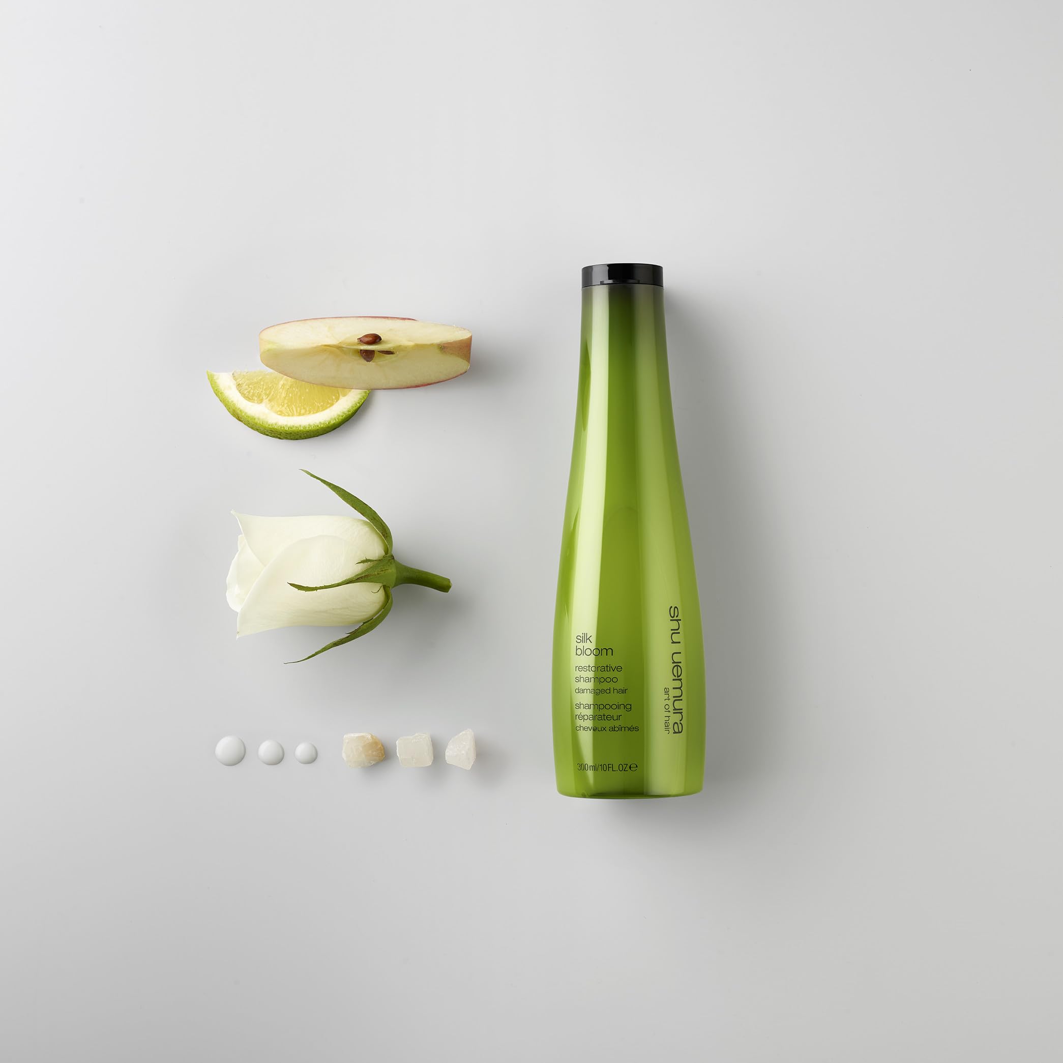 shu uemura art of hair Silk Bloom Conditioner For Damaged Hair - Repairs and Restores Damaged Strands, Adds Silky Smoothness, 8