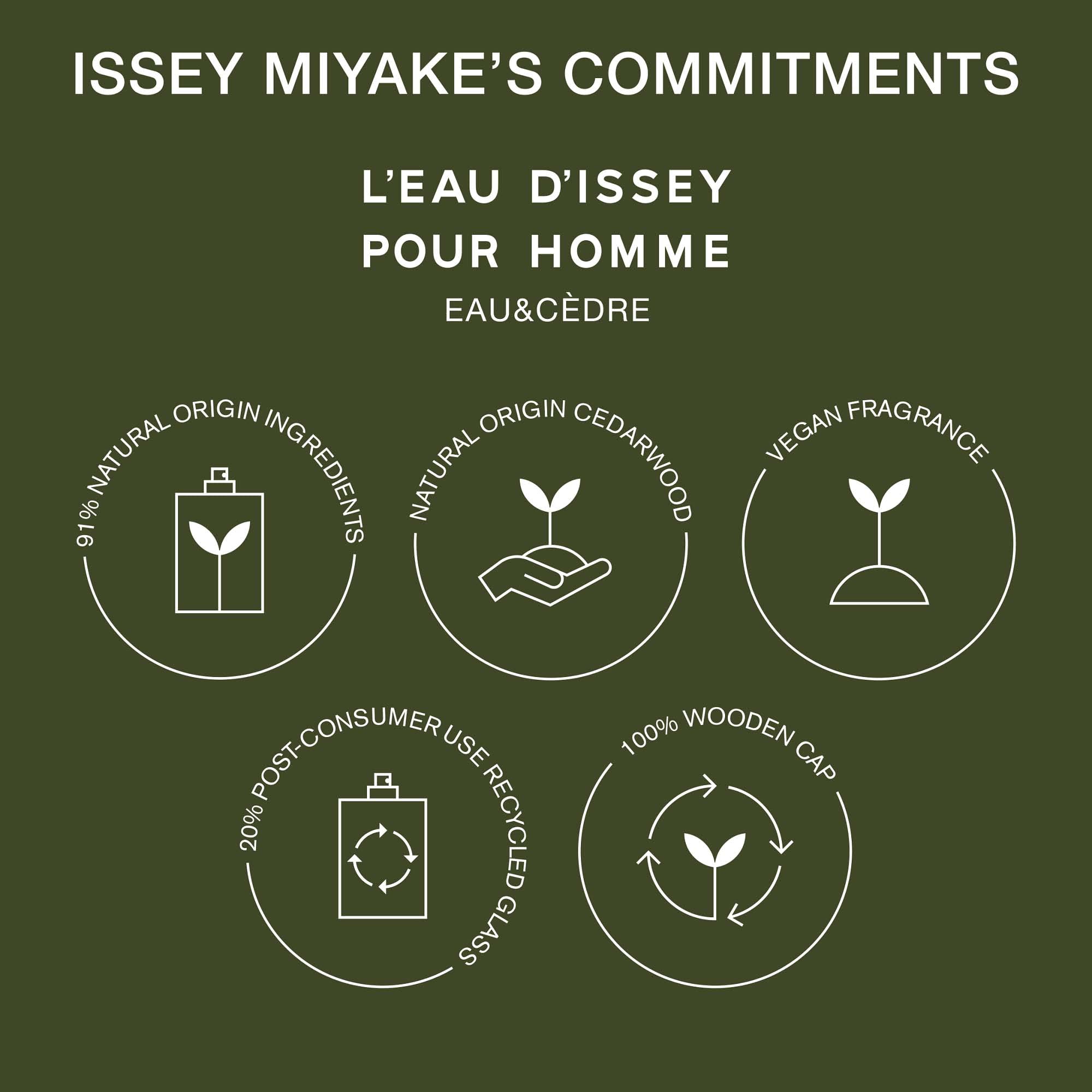 Issey Miyake Leau Dissey Eau And Cedre Edt Intense Spray Men 33 Oz