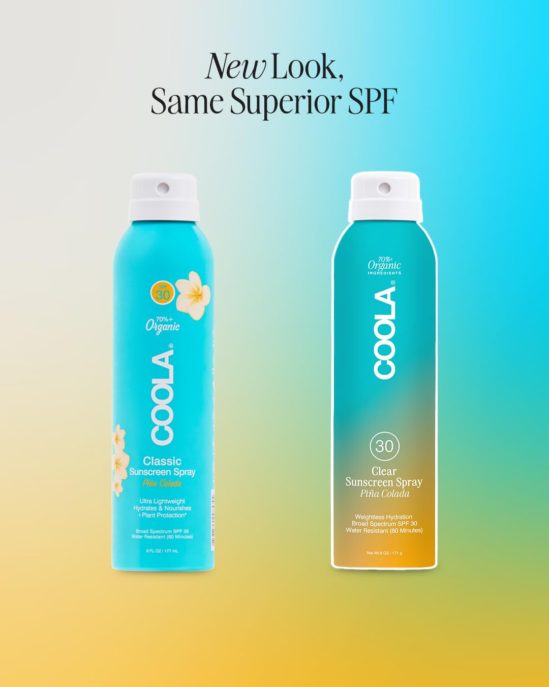 Coola Organic Sunscreen Spf 30 Sunblock Spray, Dermatologist Tested Skin Care For Daily Protection, Vegan And Gluten Free, Tropi