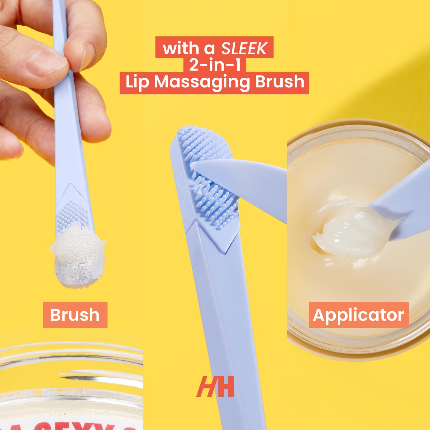 100% Natural Lip Scrub And Lip Mask, Vegan Conditioning Coconut Lip Exfoliator - Gentle Exfoliant, Sugar Lip Polish And Lip Exfo