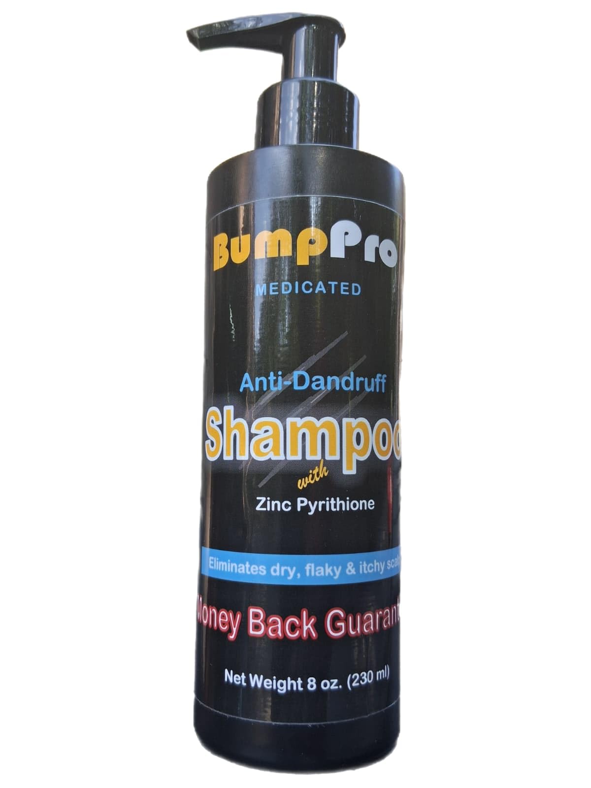 Bump Pro AntiDandruff Shampoo with Zinc Pyrithione  8 oz. (230 ml)