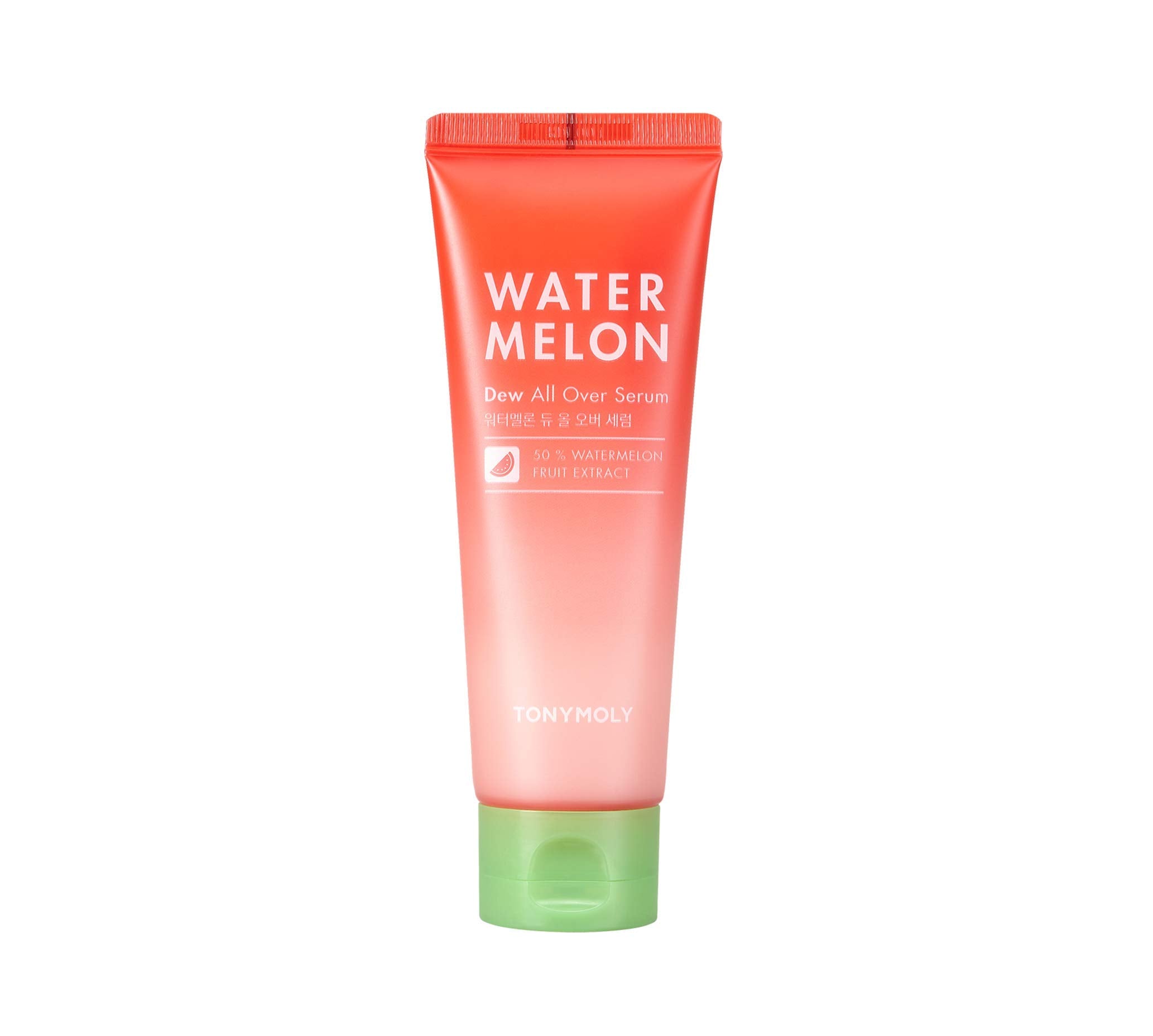 Tonymoly Watermelon Dew All Over Serum - Hydrating Face And Body Serum With Watermelon Extract, Aloe, And Centella Asiatica - Li