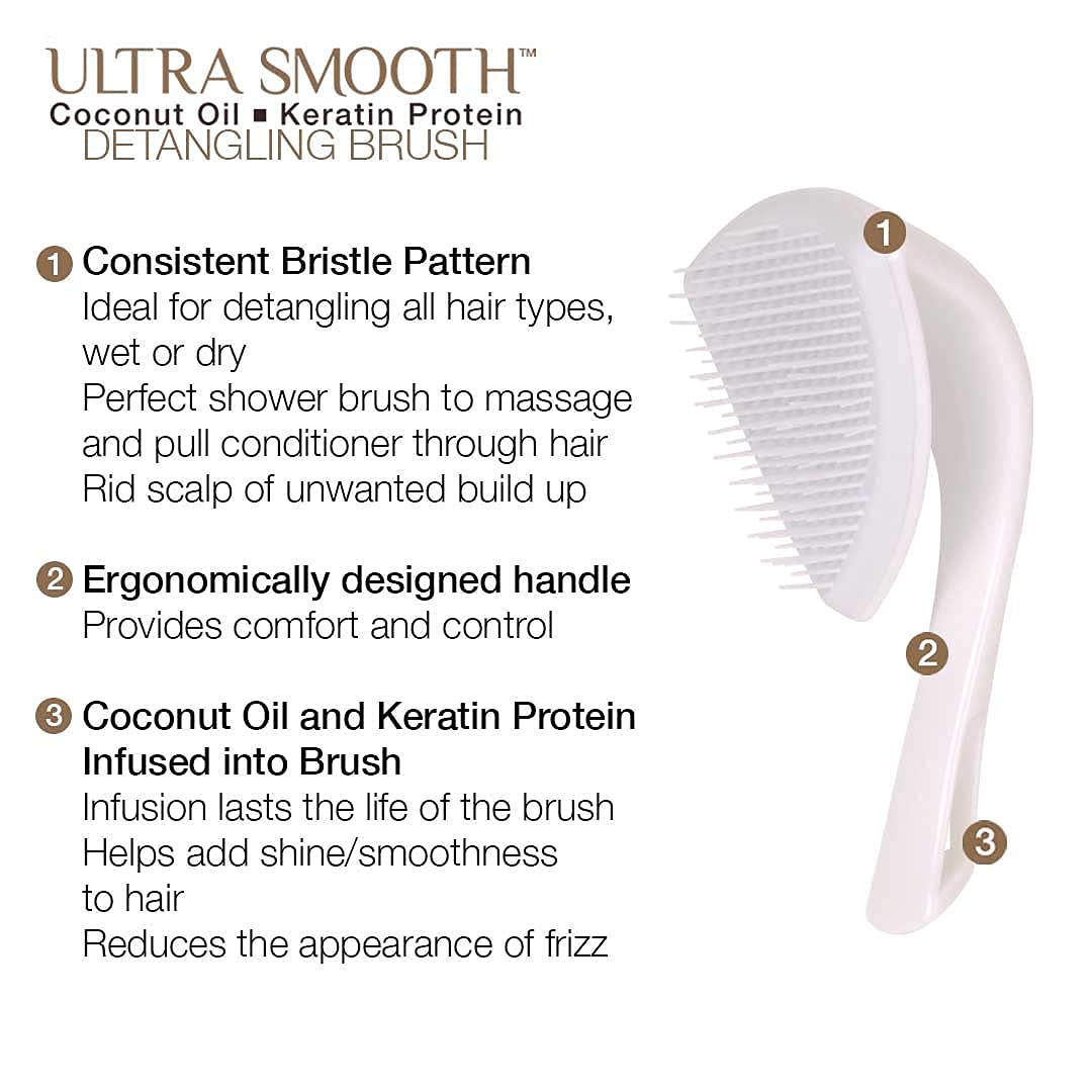 Cricket Ultra Smooth Coconut Detangling Brush
