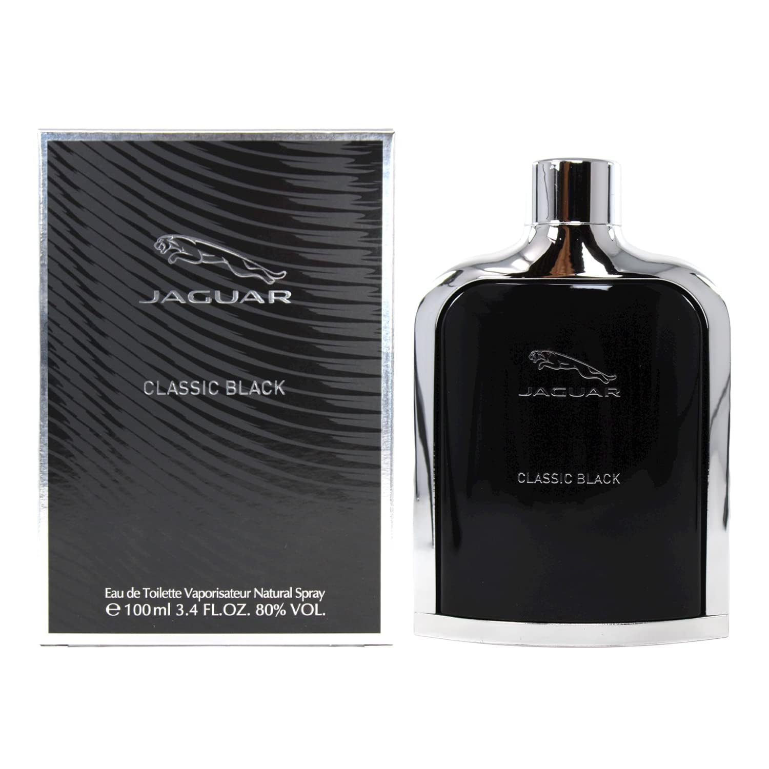 Jaguar Jaguar Classic Black 3.4 Oz Eau De Toilette Spray For Men