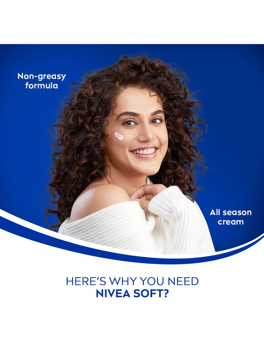Nivea Cream, Soft Light Moisturiser With Vitamin E, 500 Ml