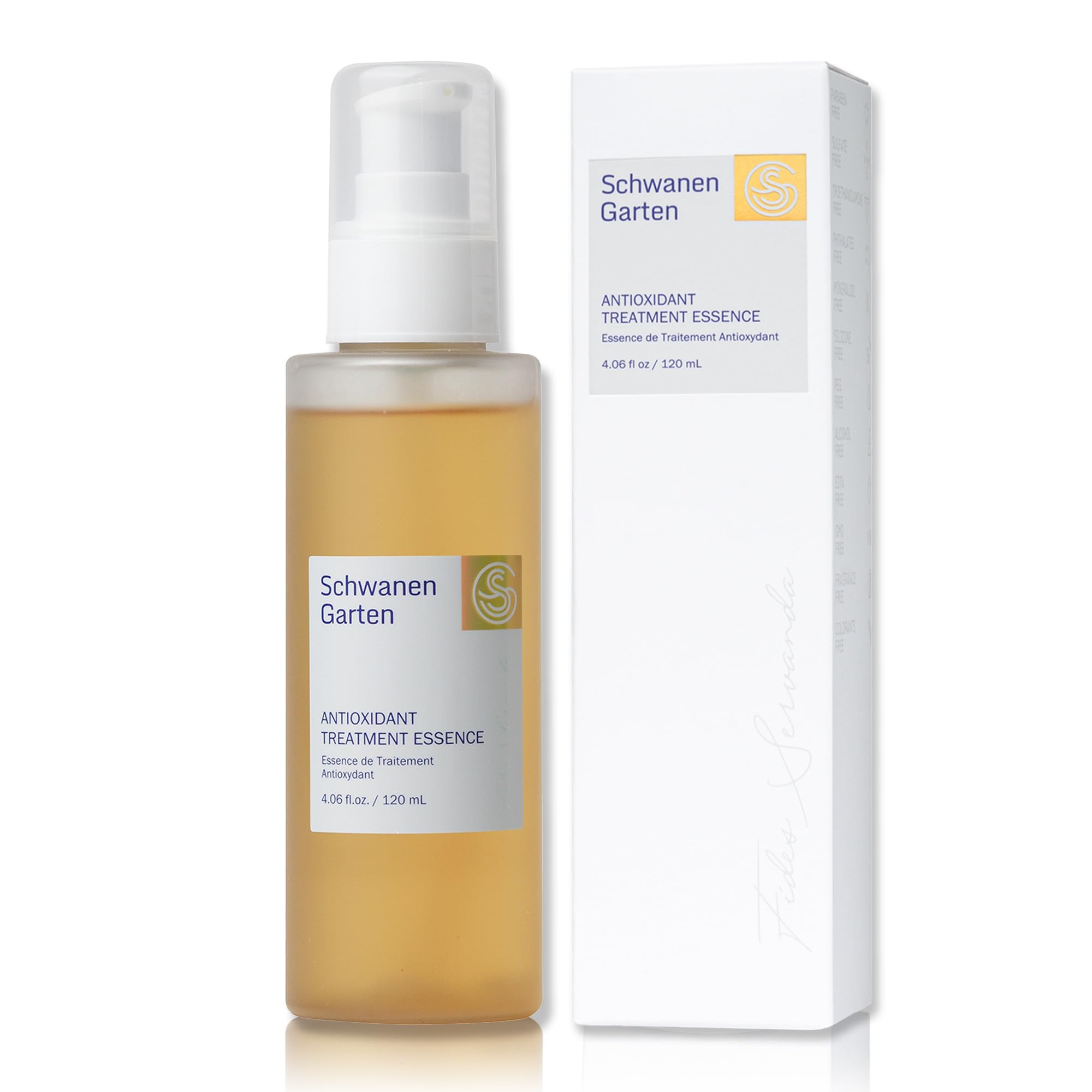Schwanen Garten Antioxidant Treatment Essence, Skin Balancing Toner For Face With Centella Asiatica, Hydrating, Soothing, Korean