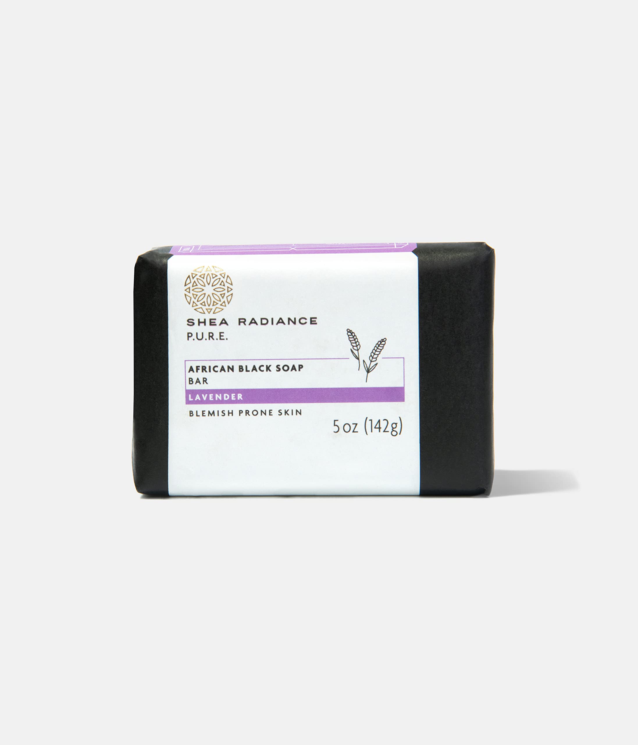 Shea Radiance African Black Soap Bar