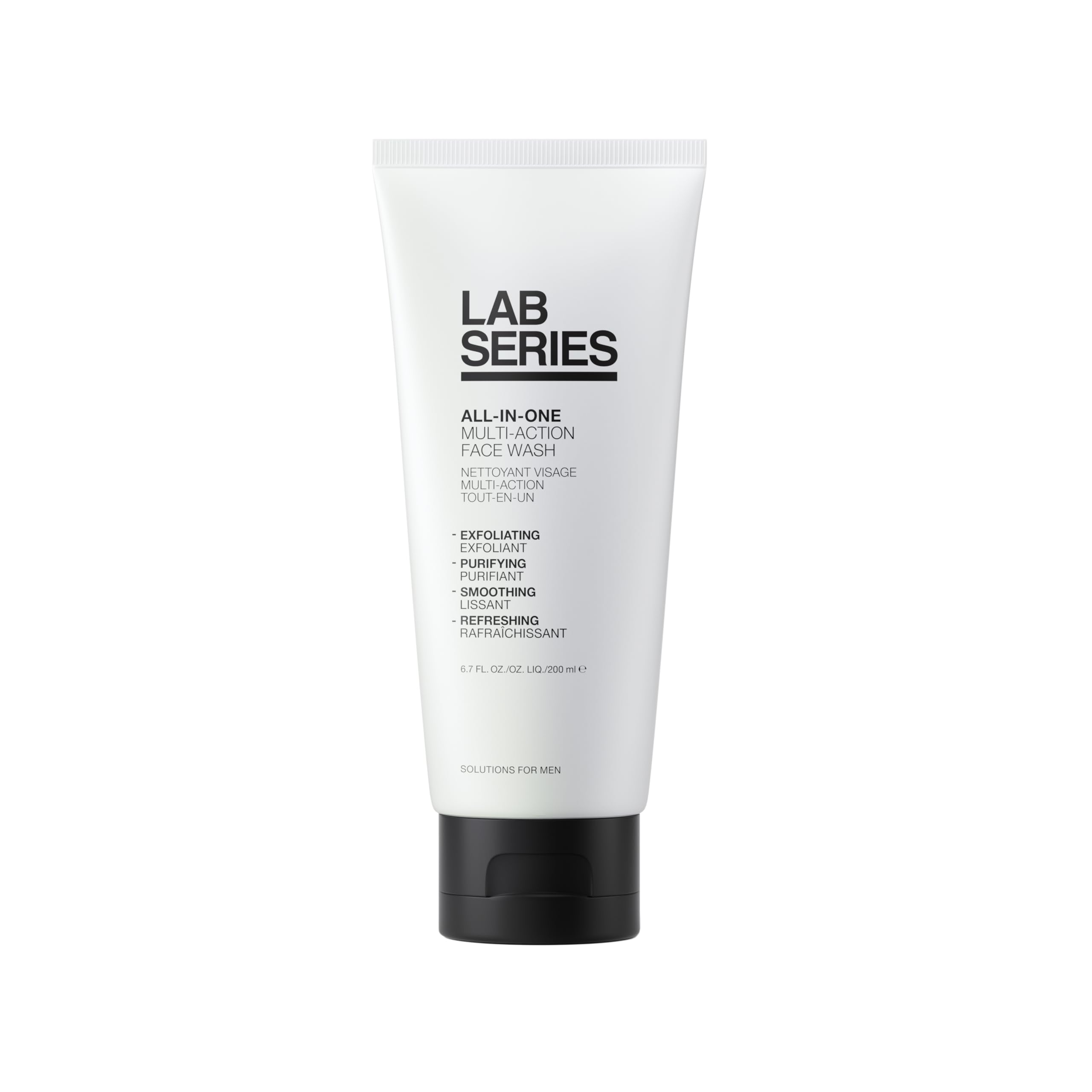 Lab Series All-In-One Multi-Action Face Wash - Men's Face Scrub - Cleanse and Purify Skin, 6.76 fl oz