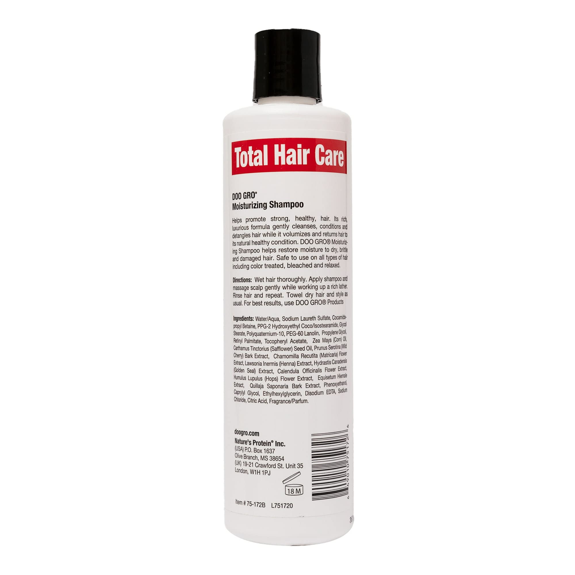 Doo Gro Shampoo Moisturizing 240 Ml Growth
