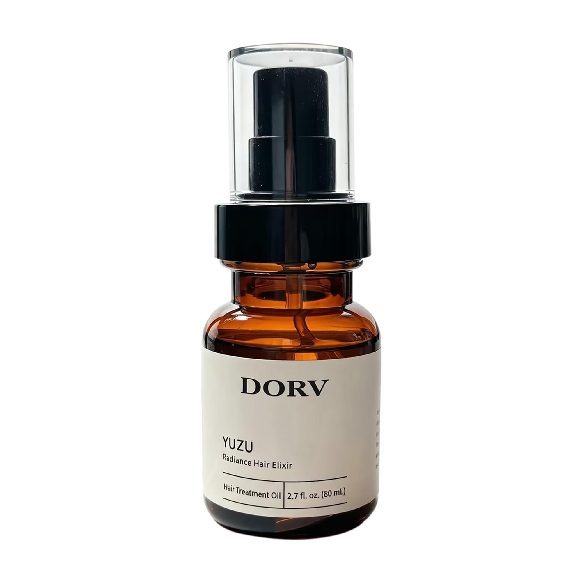 DORV YUZU 80ml Hair Oil, Botanical Repair Hair Serum