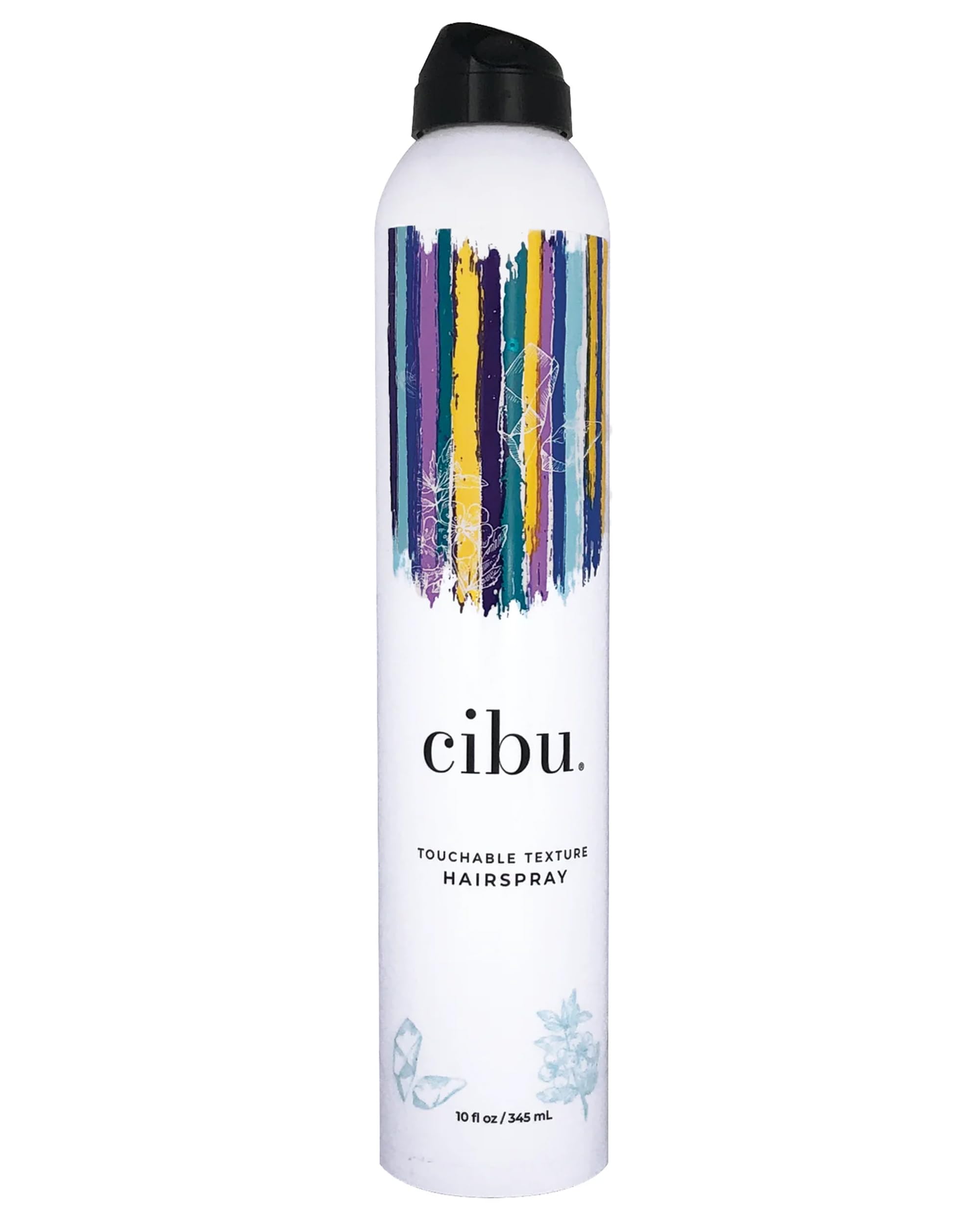 CIBU Touchable Texture Hairspray, 10 oz  Lightweight, Flexible, Texture & Volume Spray For All Hair Types  Formulated with Zeo