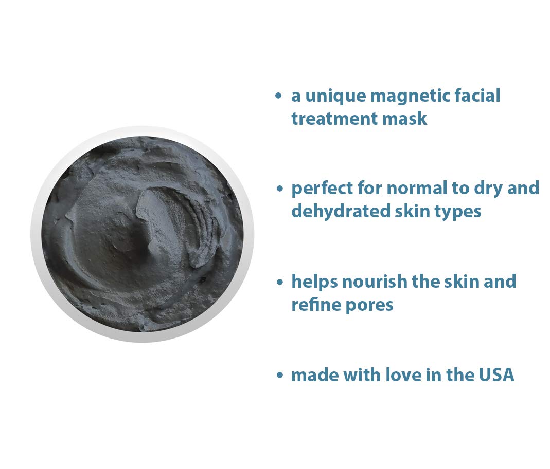 Raya Hydro-Magnetic Mud Masque (677) | Nourishing Facial Treatment Mask For Dry Skin | Magnetic Minerals Help Refine Pores And I