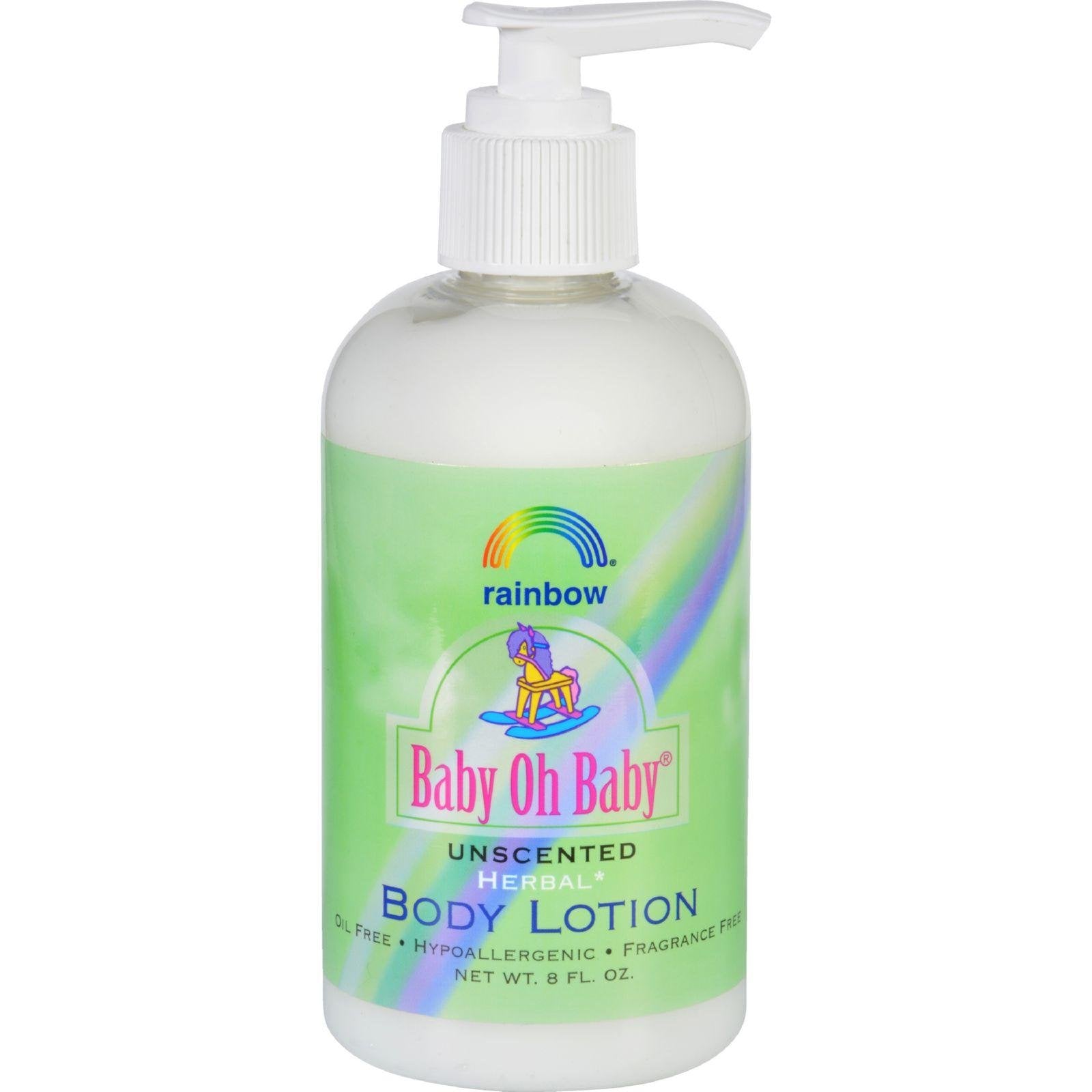 Rainbow Research Body Lotion - Organic Herbal - Baby - Unscented - 8 Fl Oz2