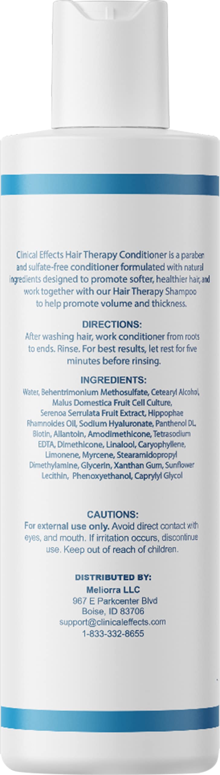 Clinical Effects Hair Therapy Conditioner - Hair Growth Conditioner For Men And Women - Deep Conditioner With Biotin, Saw Palmet