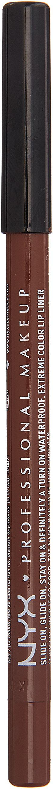 NYX PROFESSIONAL MAKEUP Slide On Lip Pencil, Lip Liner - Urban Cafe (Brown)