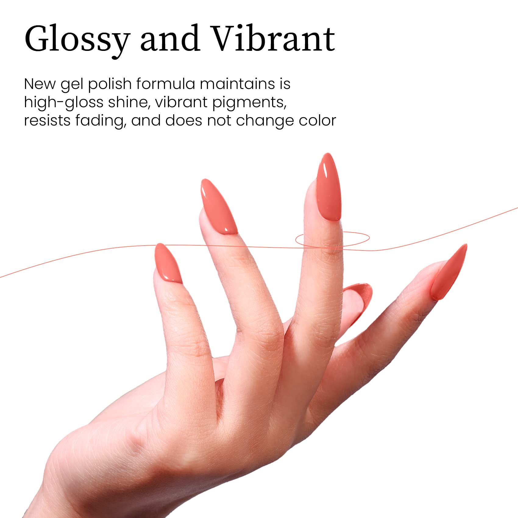 Maychao 15Ml Carrot Gel Nail Polish 1Pc Orange Gel Polish Soak Off Uv Led Nail Polish Nail Art Starter Manicure Salon Diy At Hom
