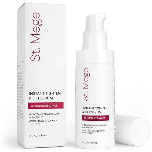 St. Mege Face Lift Cream - Instant Skin Tightening & Eye Lift, 1 oz, Smooths Loose Skin in 2 Minutes, Anti-Aging Treatment