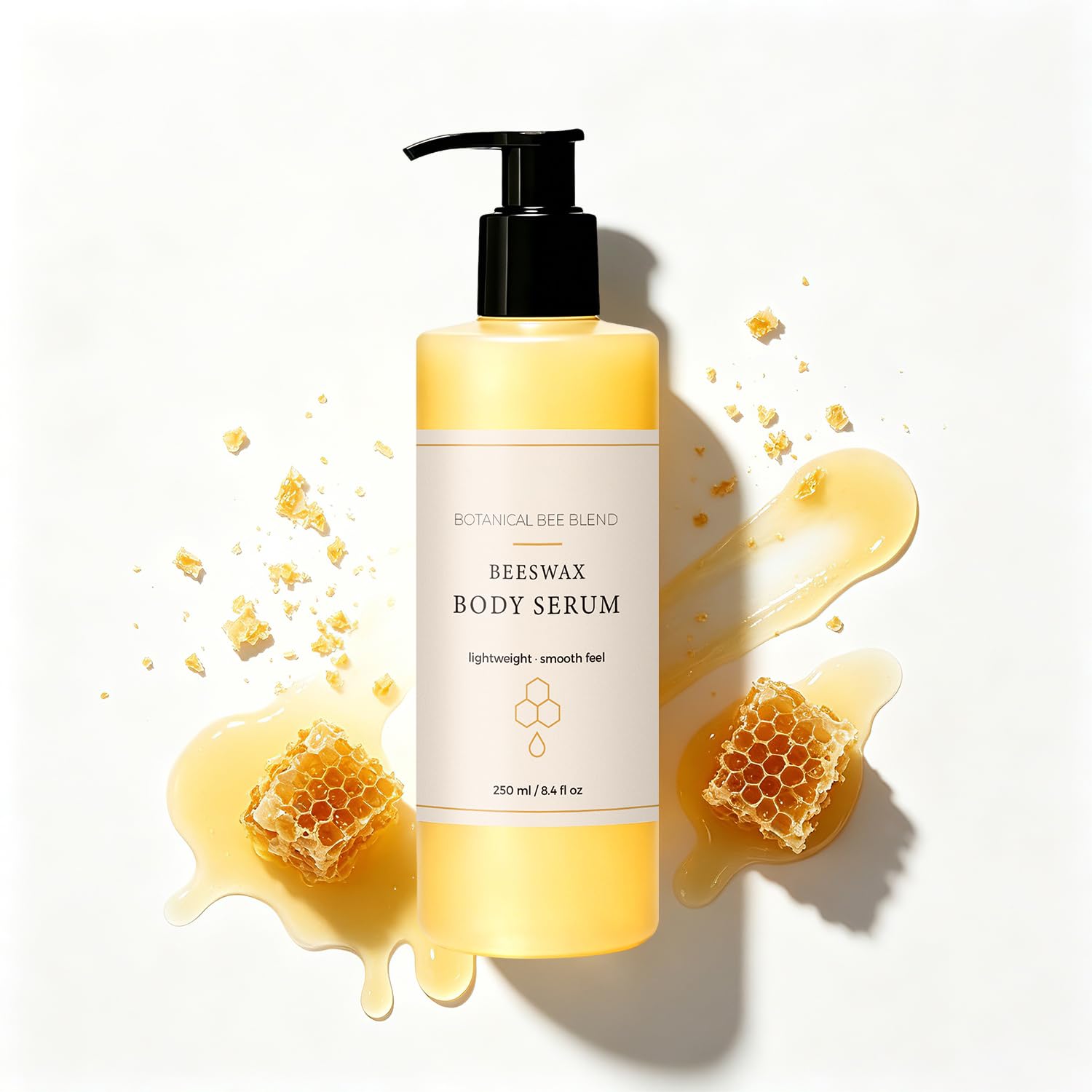 Zgxhga Beauty From Bees Body Serum Body Oil Wet Skin Formula 1PCS 250ML
