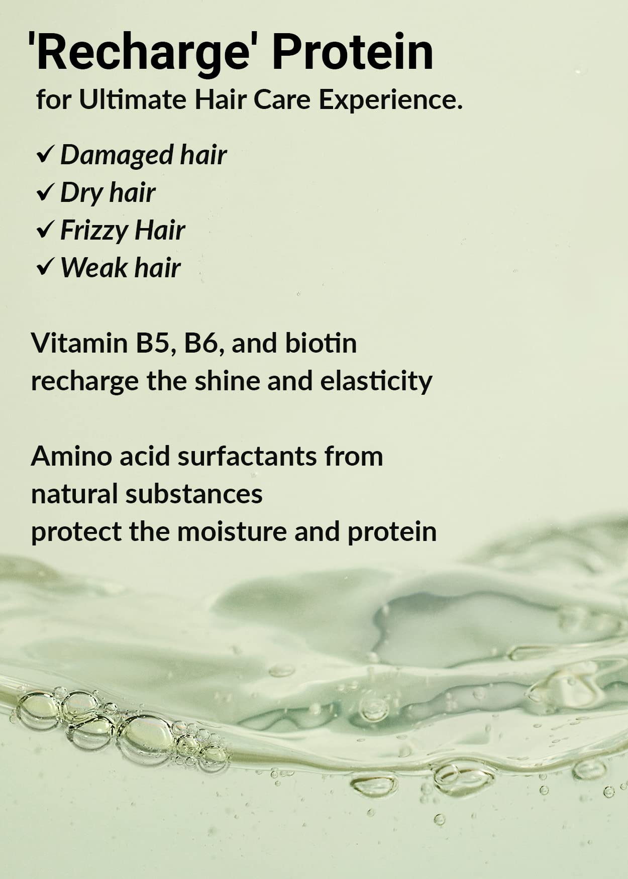 JUNG SAEM MOOL OFFICIAL Salon.ZIP Protein Recharging Shampoo for Damaged Hair and Hair Care, 14.1 oz (400 g) | Korean Cosmetics
