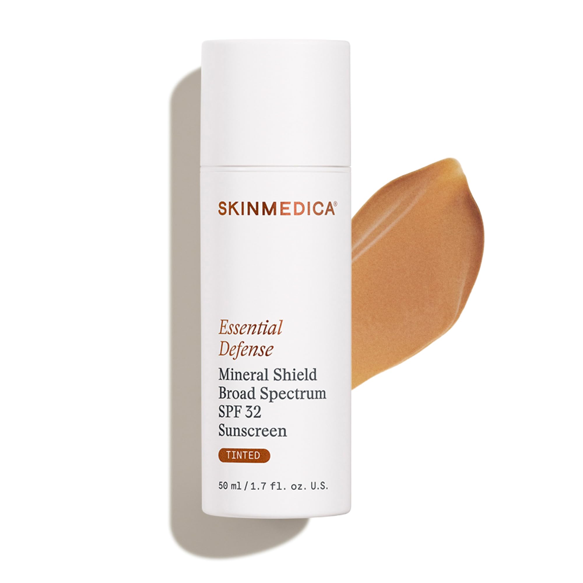 SkinMedica Essential Defense Mineral Shield SPF 32 Tinted Sunscreen for Face. This Lightweight, Facial Sunscreen is Ideal for Oi