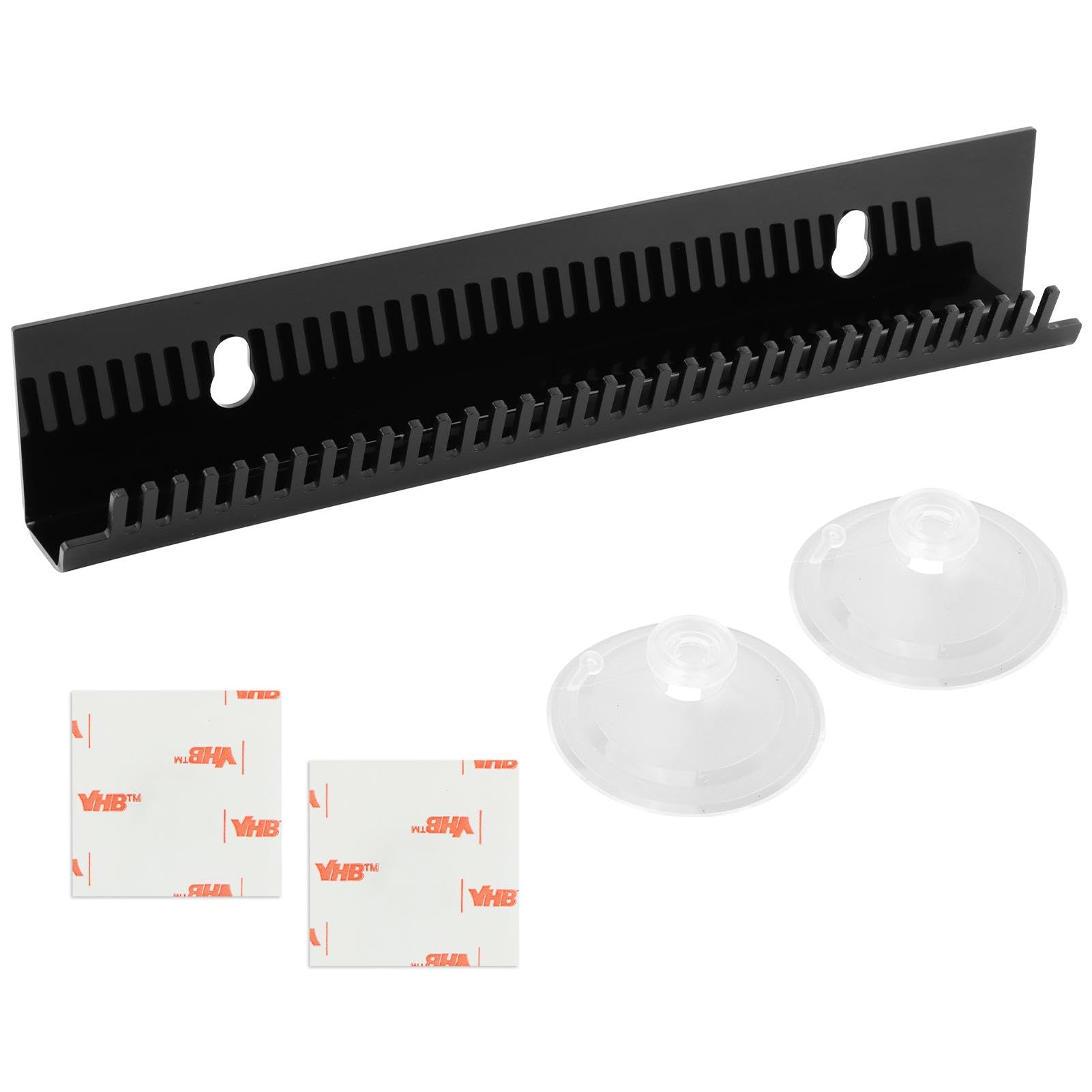 JIANWEI Hair Extension Holder, Weft Holder Braiding Hair Rack w/2 Suction Cups, Professional Hair Styling Tool for Washing, Colo
