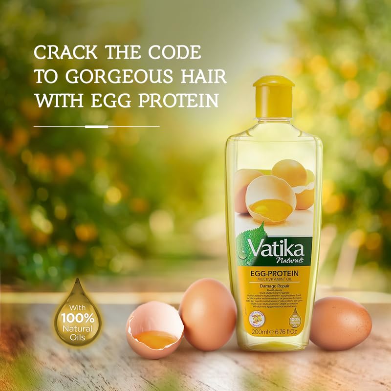 Vatika Naturals Multivitamin Hair Oil - Elevate Your Hair Care Ritual With The Power Of Nature - Enhances, Conditions, & Strengt