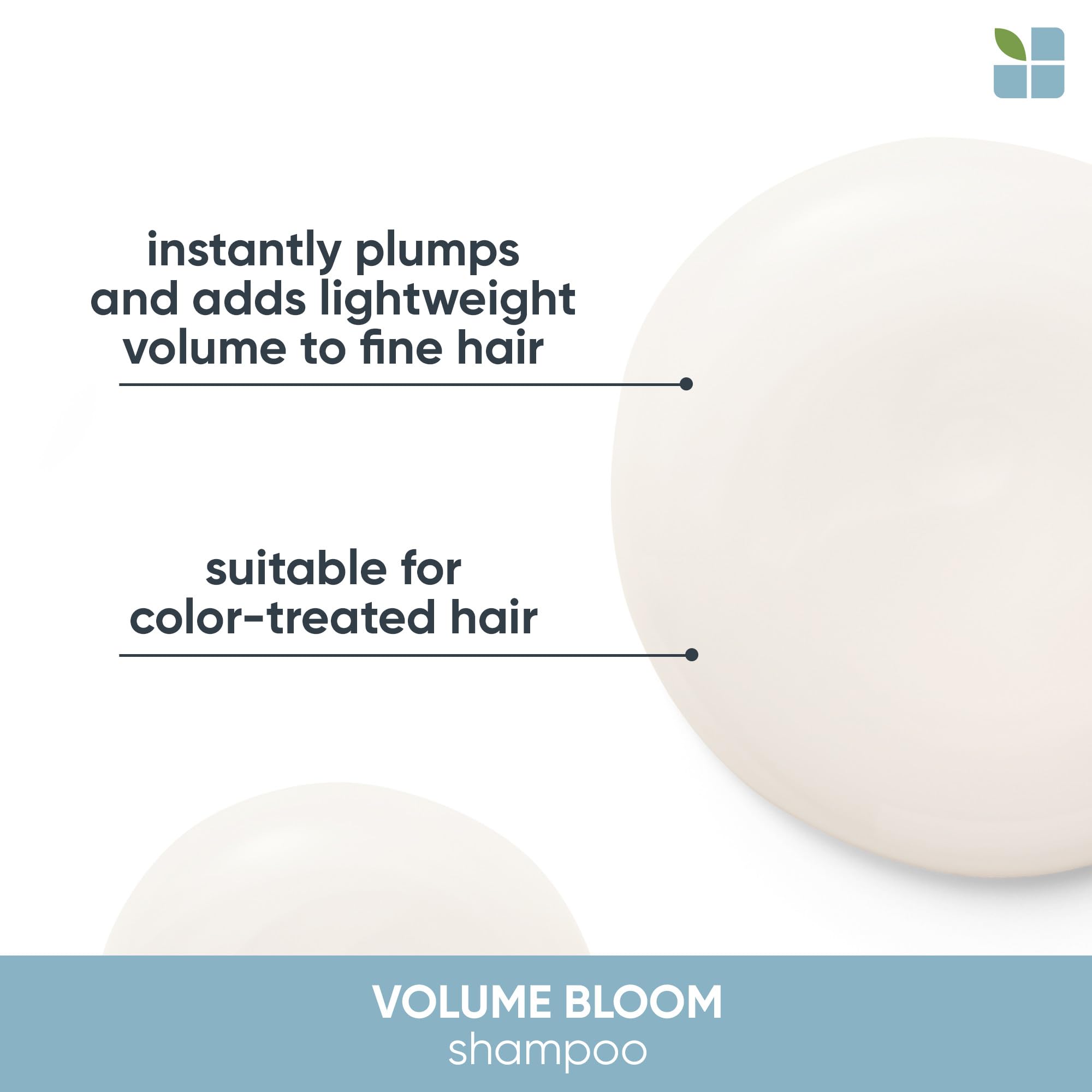 Biolage   Volume Bloom   Shampoo | Volumizing Shampoo | Lightweight Volume & Shine | For Fine Hair | Paraben & Silicone-Free |