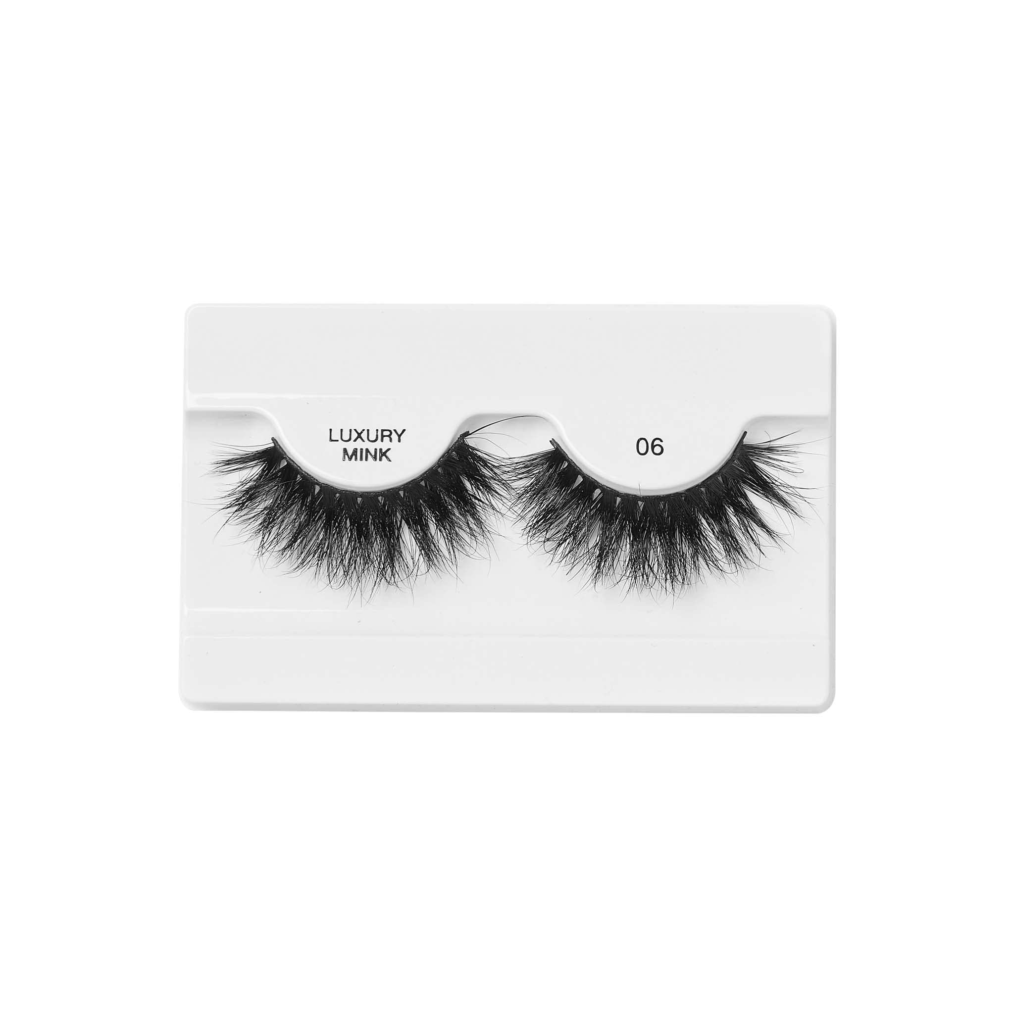 I-Envy Luxury Mink Collection False Eyelashes 100% Real Mink Glamorous Eye Look Lashes Maximum Fluffiness 3D Multi-Curl Angle (3