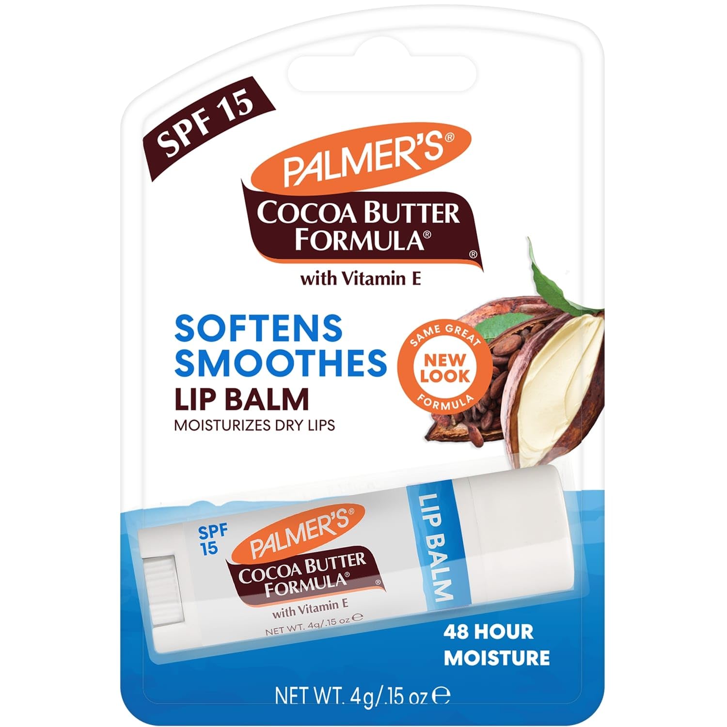 Palmers Cocoa Butter Formula Lip Balm 0.15 oz (Pack of 2)