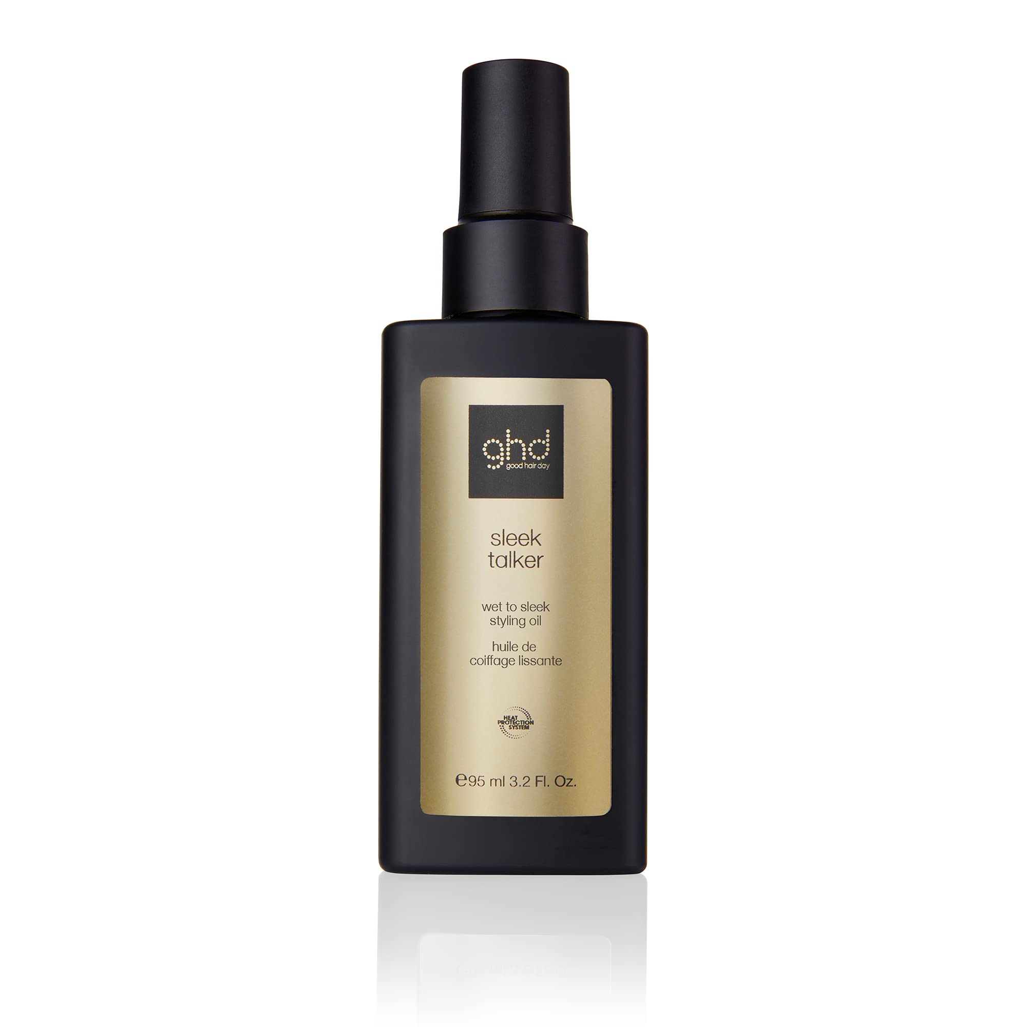ghd Sleek Talker  Wet to Sleek Hair Styling Oil with Heat Protection, Nourishing Argan Oil to Smooth & Soften Hair for Up to 72