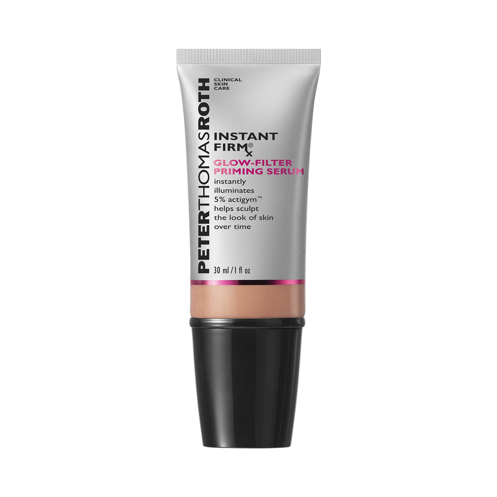 Peter Thomas Roth Instant FIRMx Glow-Filter Priming Serum, Illuminating 1 Fl Oz, Tan, Model 15-01-076