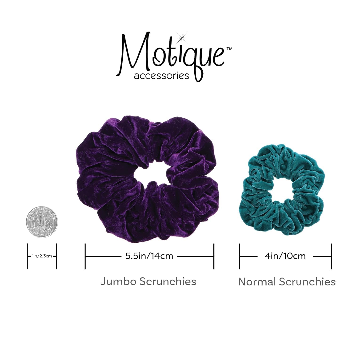 Grey Jumbo Velvet Scrunchy