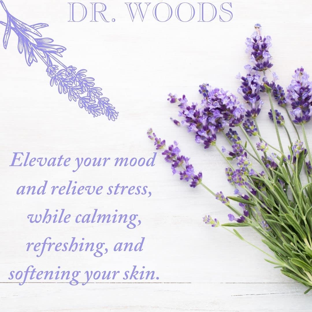 Dr. Woods Pure Lavender Liquid Castile Soap With Pump, 32 Ounce