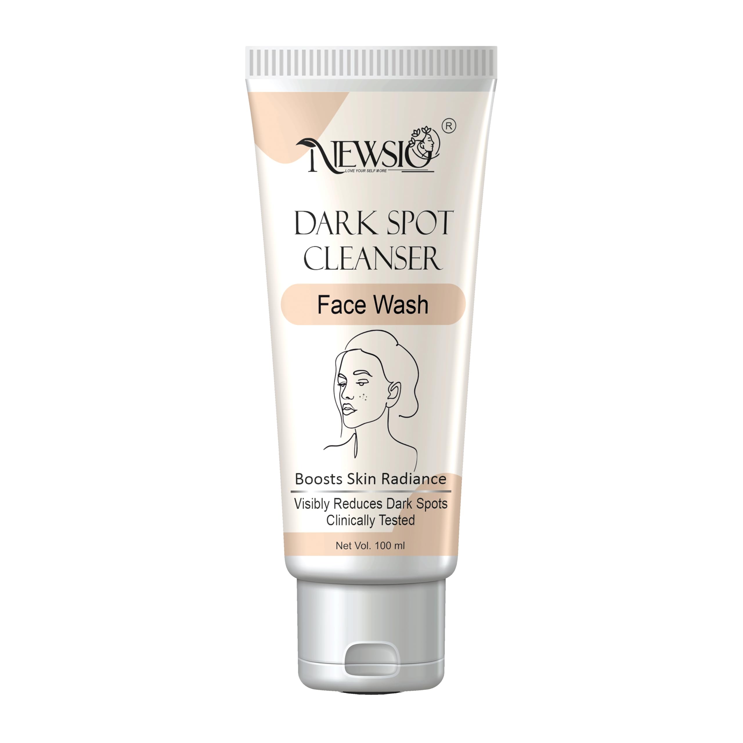 Newsio Dark Spot Cleanser Face Wash Men & Women For Deep Cleanser Tone Restores Natural Glow Face Wash Clear In Summer For Radia