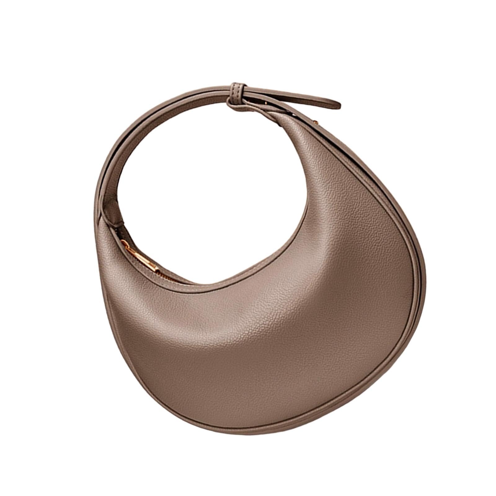 Atorse Shoulder Bag For Women Elegant Pu Leather Tote Handbag For Everyday Shopping Dark Brown
